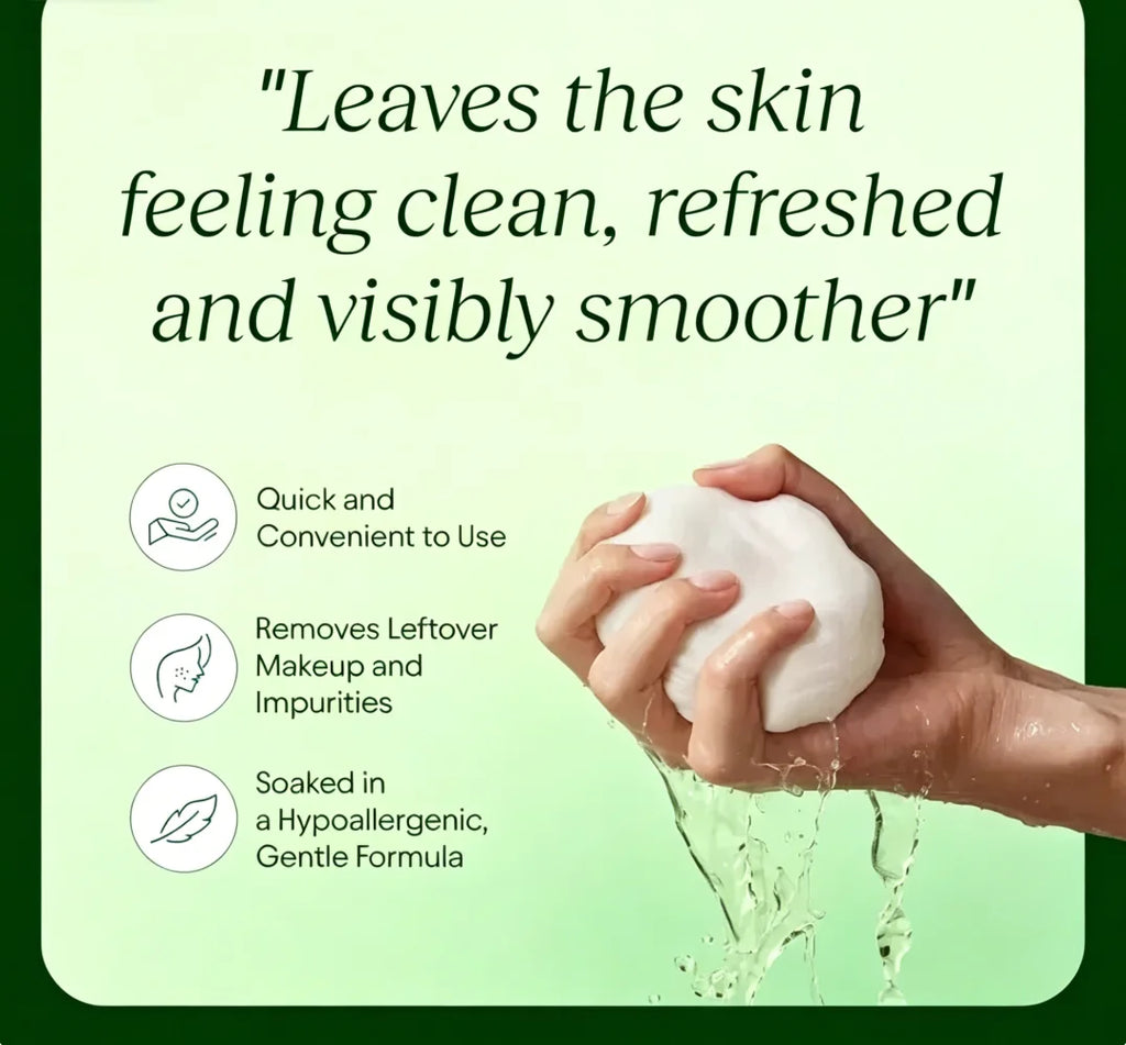 Toning Polish Pads - Korean Skincare for Dark Spots, Wrinkles & Dull Skin - Hydrating Facial Treatment with Snail  Peptides