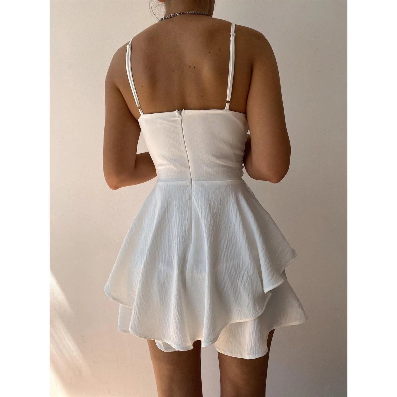 Dress Summer Women'S Dress Sexy Outfits Plus Size Solid Suspender Sexy Summer Women'S Dress  Vintage Beach Women'S Dress