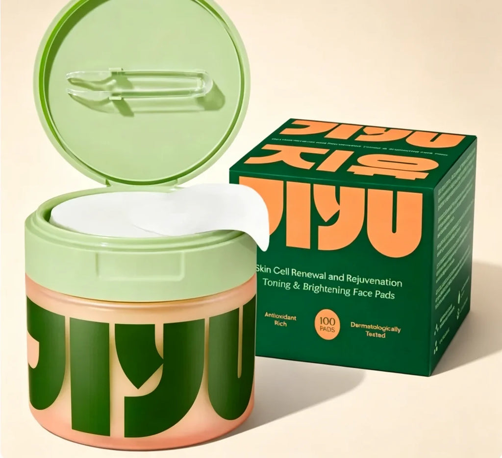 Toning Polish Pads - Korean Skincare for Dark Spots, Wrinkles & Dull Skin - Hydrating Facial Treatment with Snail  Peptides
