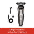 Men's electric shaver, rechargeable rotary shaver, Father's Day gift for dad, man, husband, boyfriend
